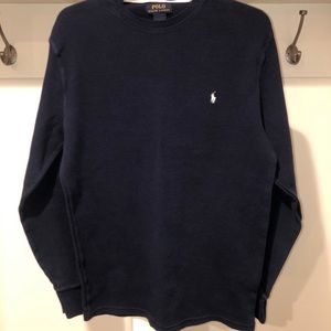 Polo Ralph Lauren navy blue long sleeve size large